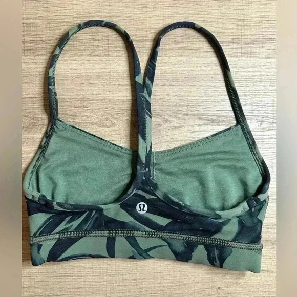 Lululemon Flow Y Bra Nulu Light W2CZMS Support, A–C Cups size 2 - Picture 3 of 4